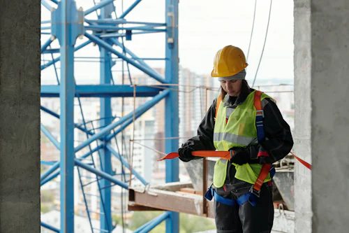 Woman Construction Worker photo courtesy of Unsplash