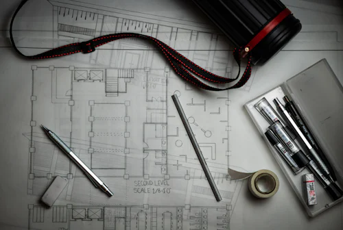 Architectural Drawing picture courtesy of Unsplash