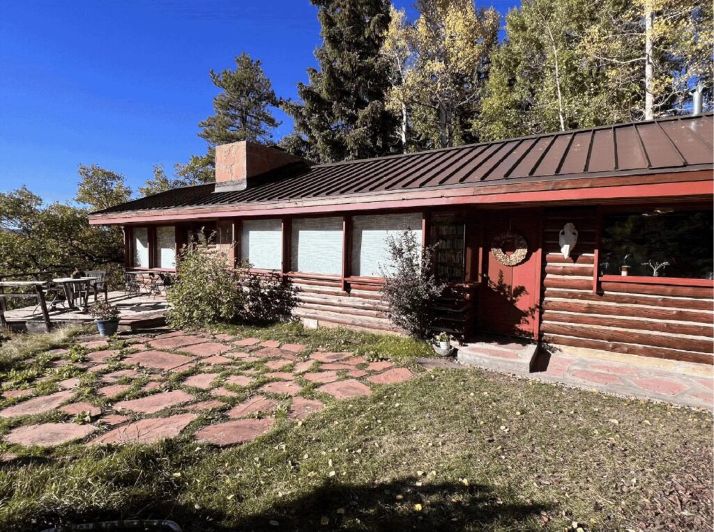 Berger Cabin Colorado History photo