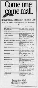 Longview Mall advertisement