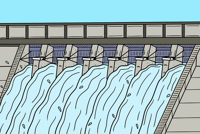 Dam Floodgate graphic courtesy of