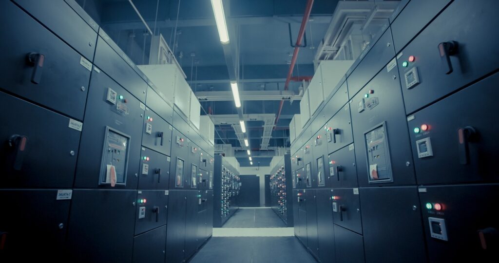 Data Center photo courtesy of Pixabay