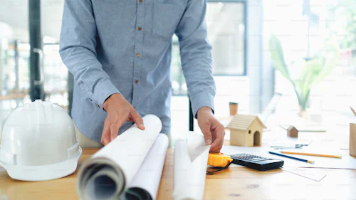 Architectural Plans photo courtesy of Unsplash