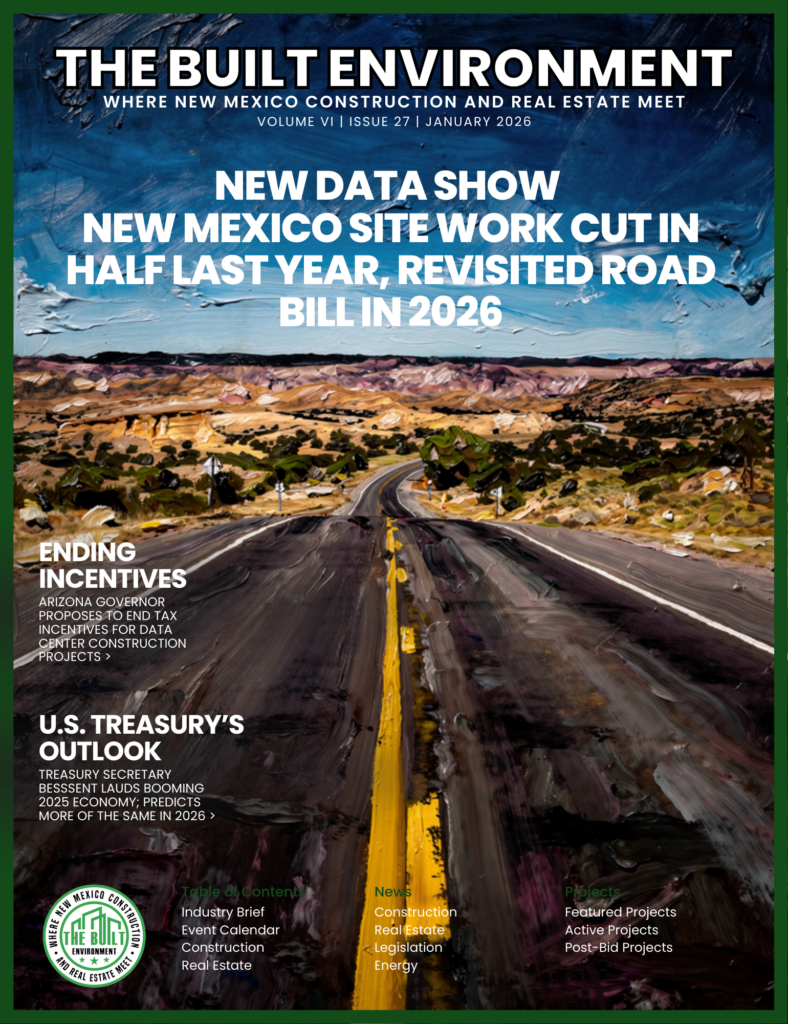 The Built Environment, New Mexico: Volume 6 Issue 27 cover