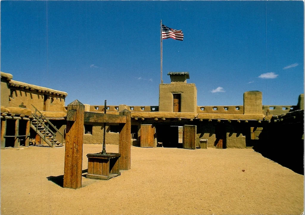 Bents Old Fort postcard