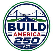 Build America 250 Act logo