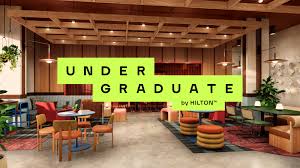 Undergraduate Hotels Hilton advertisement