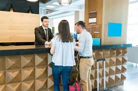 Hotel Receptionist Desk photo courtesy of Unsplash