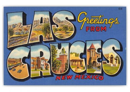 Las Cruces postcard